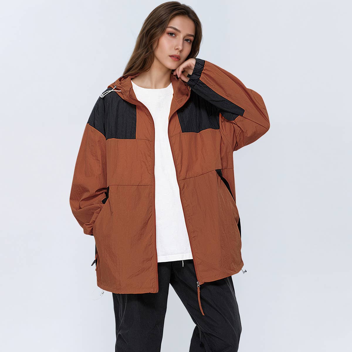 Comfortable and loose sun-protective jacket