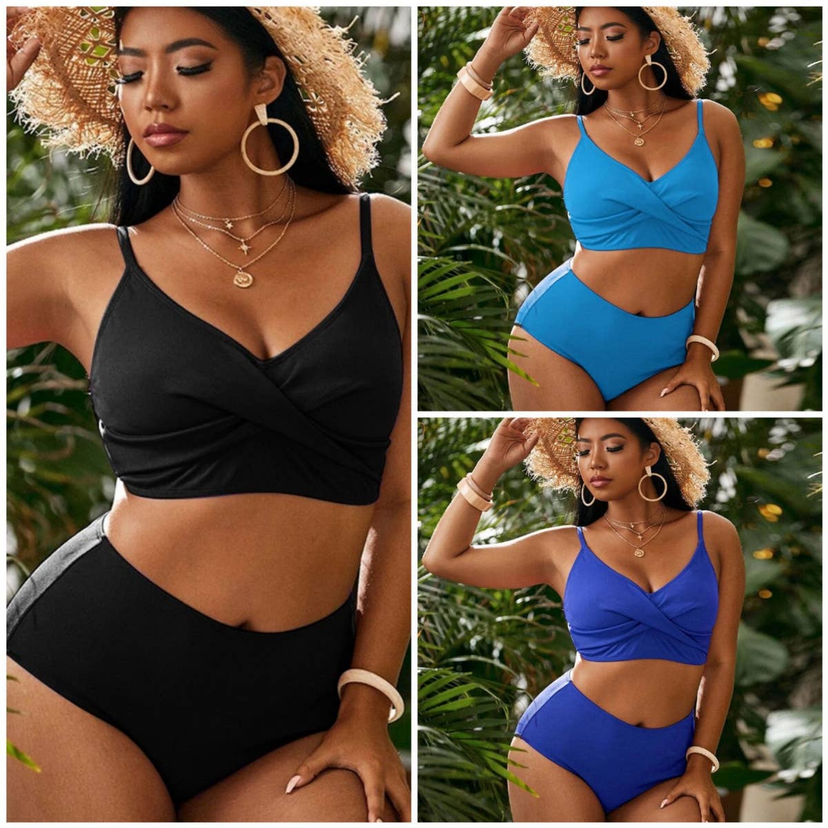 SEXY HIGH WAIST SPLIT LARGE SIZE