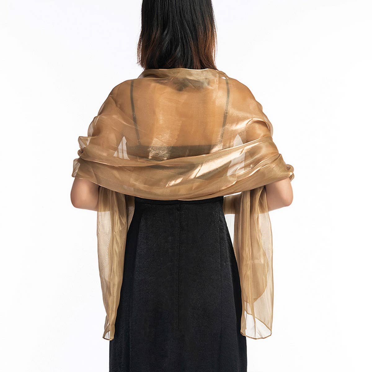 Solid Shawl-Elegant Wrap for Wedding & Party Looks_CWASC1074