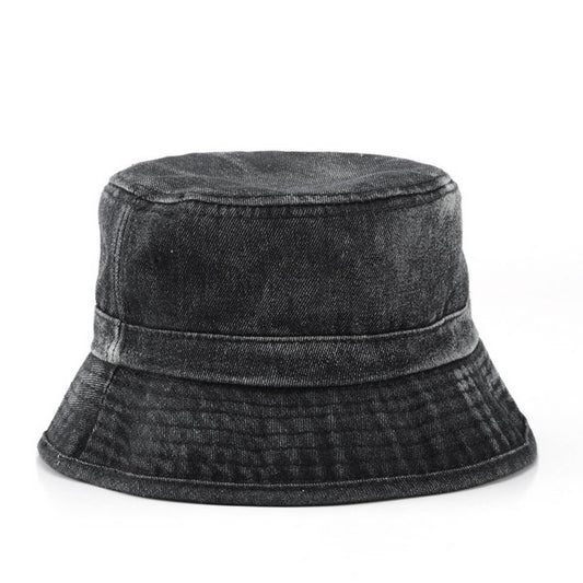 CWAH3202_CASUAL DENIM FASHION SUN PROTECTION BUCKET HAT