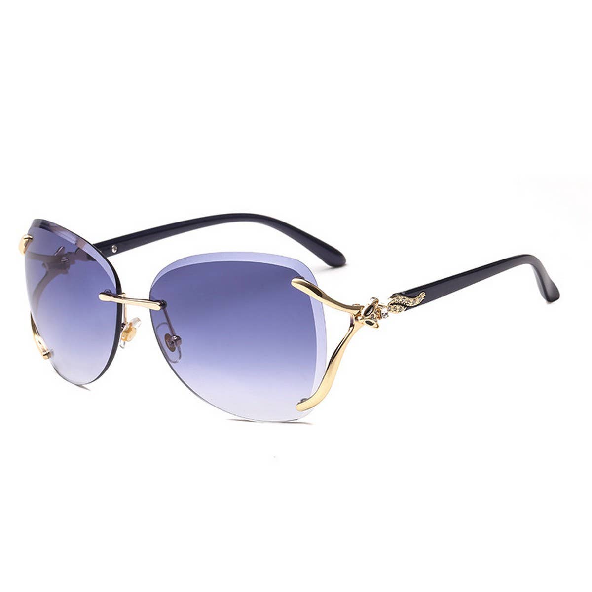 Fox Head Rimless Fashion Sunglasses for Women