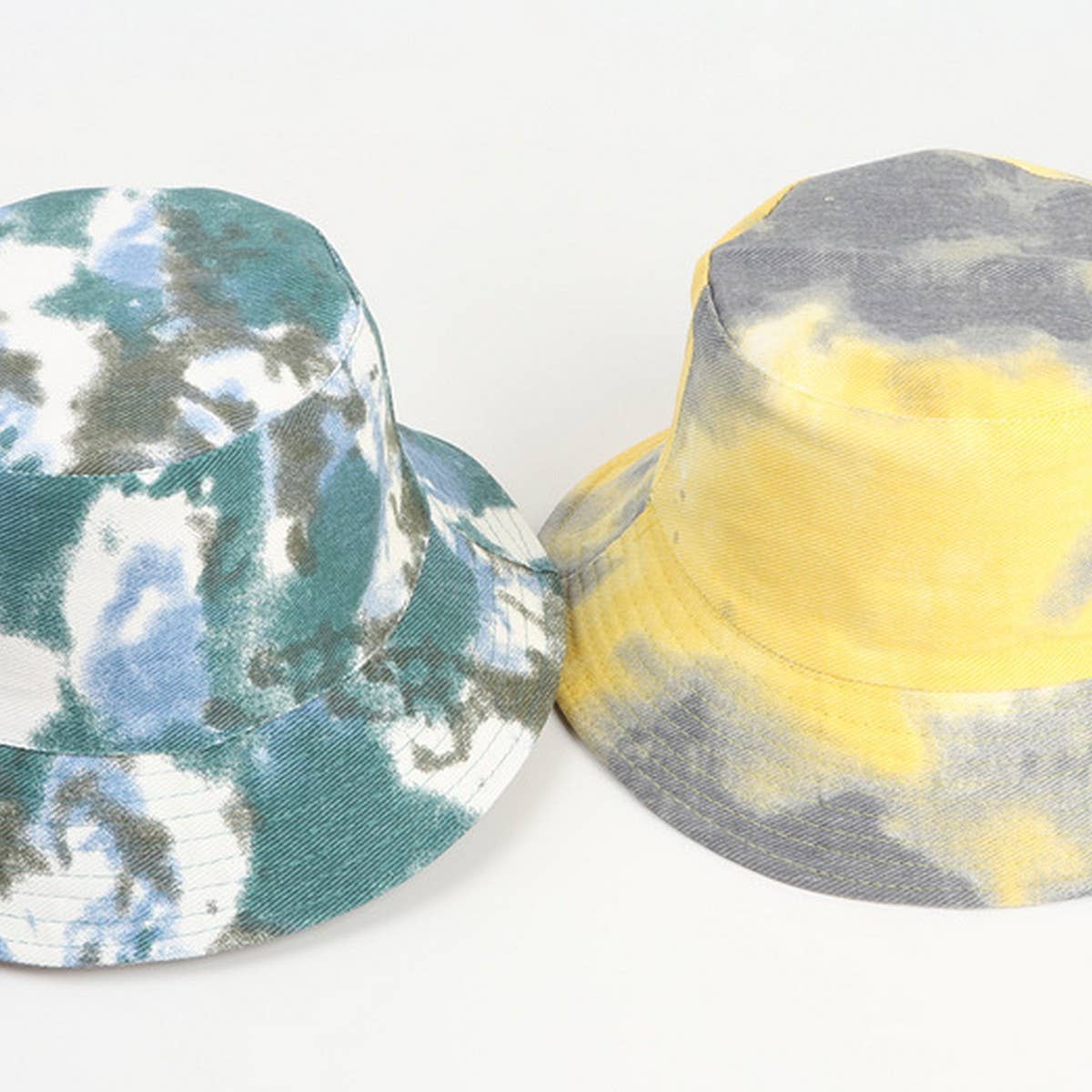 CWAH1517_TIE DYE REVERSIBLE SUNSCREEN BUCKET HAT