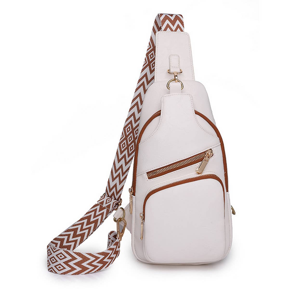 OUTDOOR SPORTS SOLID COLOR MESSENGER BAG CHEST BAG_CWAB2703