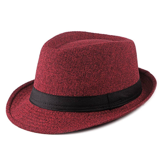 FASHIONABLE LEISURE TRAVEL GENTLEMAN JAZZ HAT_CWAH1920