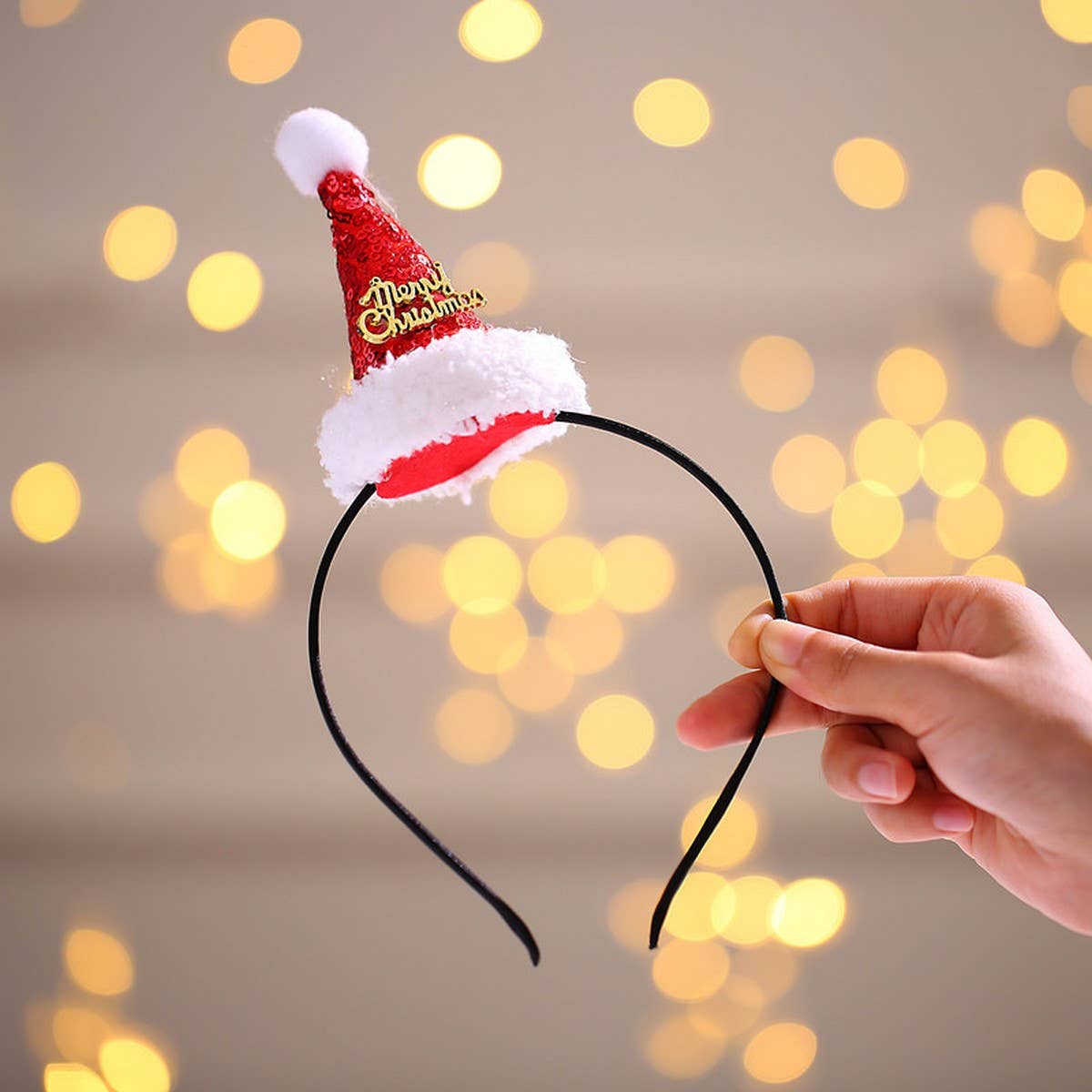 CHRISTMAS HAT SMALL HAT GIRL CUTE HEADBAND