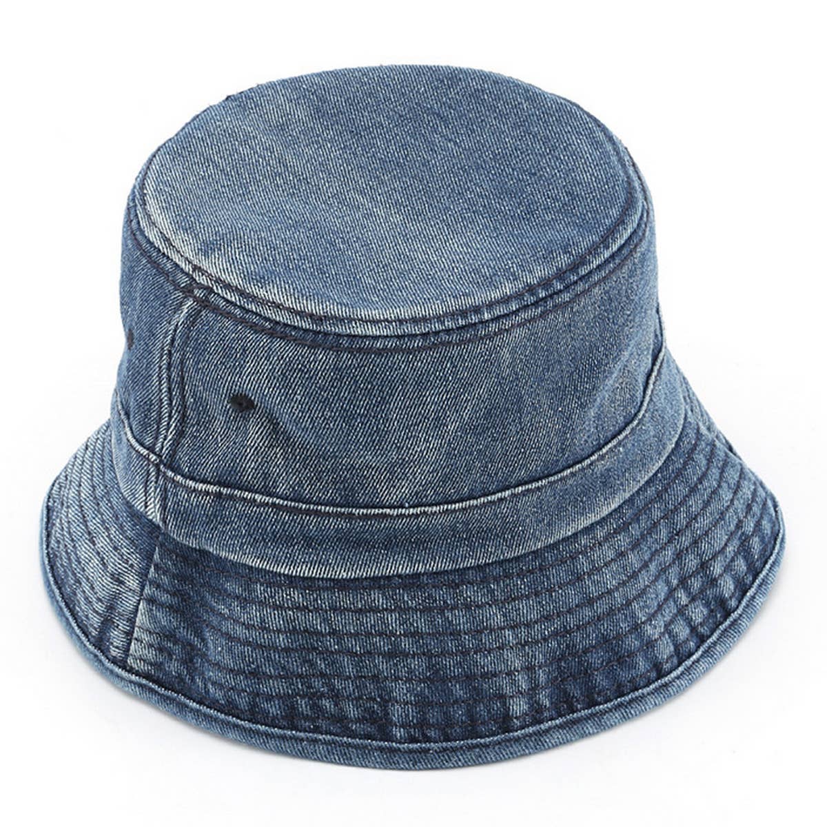 CWAH3202_CASUAL DENIM FASHION SUN PROTECTION BUCKET HAT