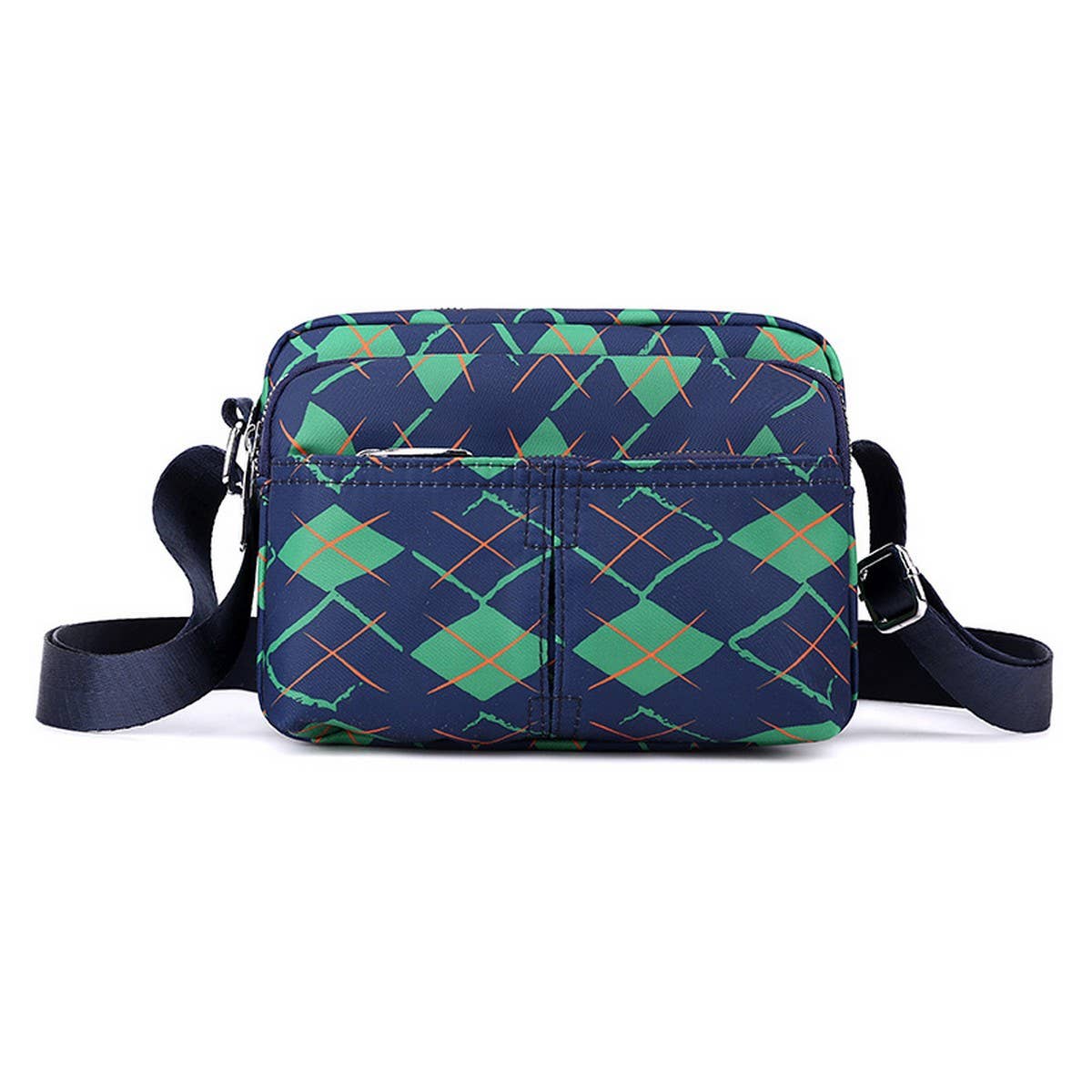 NYLON LARGE CAPACITY SHOULDER MESSENGER BAG_CWAB3487