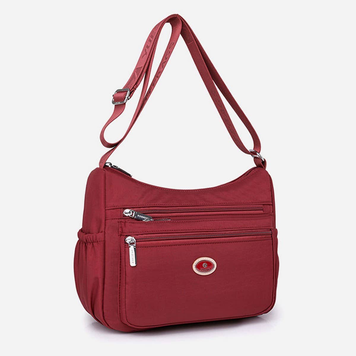 FASHIONABLE NYLON CLOTH SHOULDER MESSENGER BAG_CWAB3520