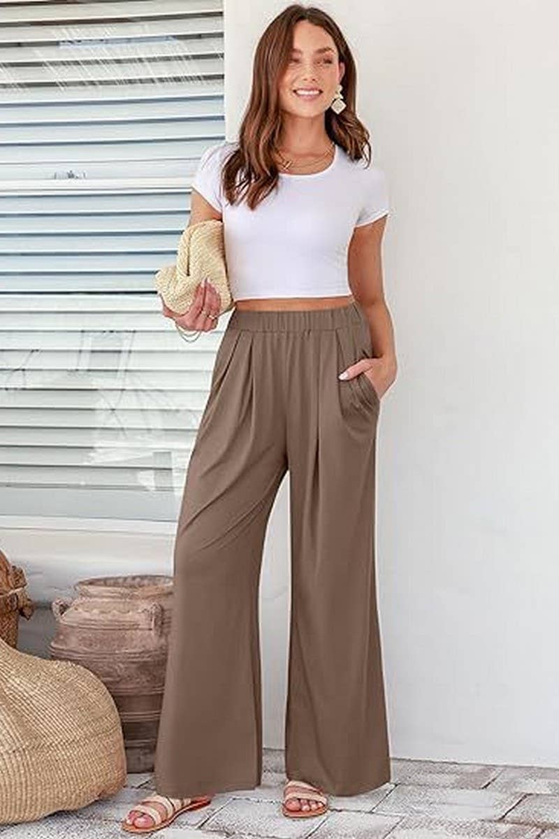 CWBLP1950_COMFY LOOSE FIT STRAIGHT LEG YOGA LOUNGE PANTS