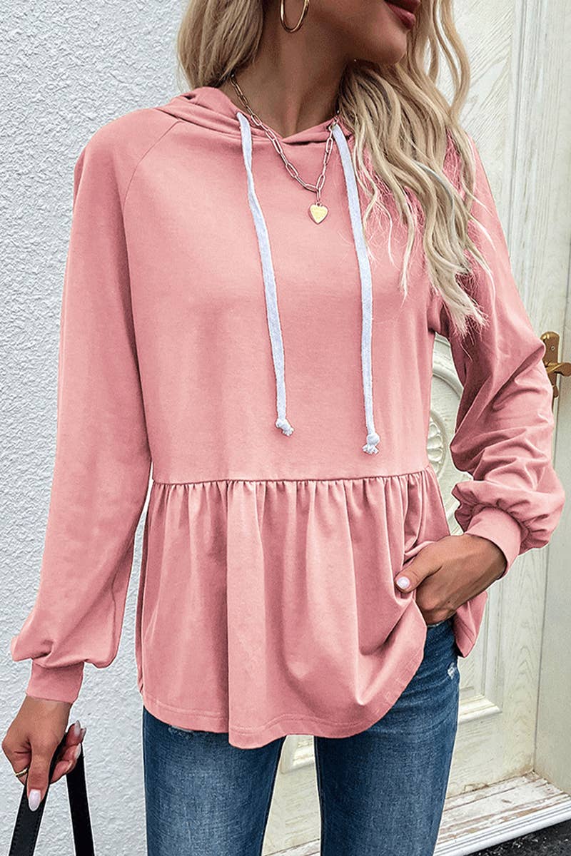 CWOHOL1089_MULTICOLOR DESIGN HOODED SOLID COLOR SWEATSHIRT