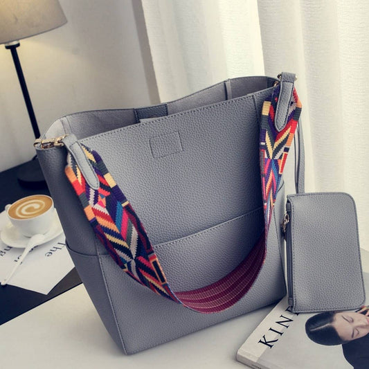 LITCHI PATTERNED LARGE CAPACITY HANDBAG_CWAB1383