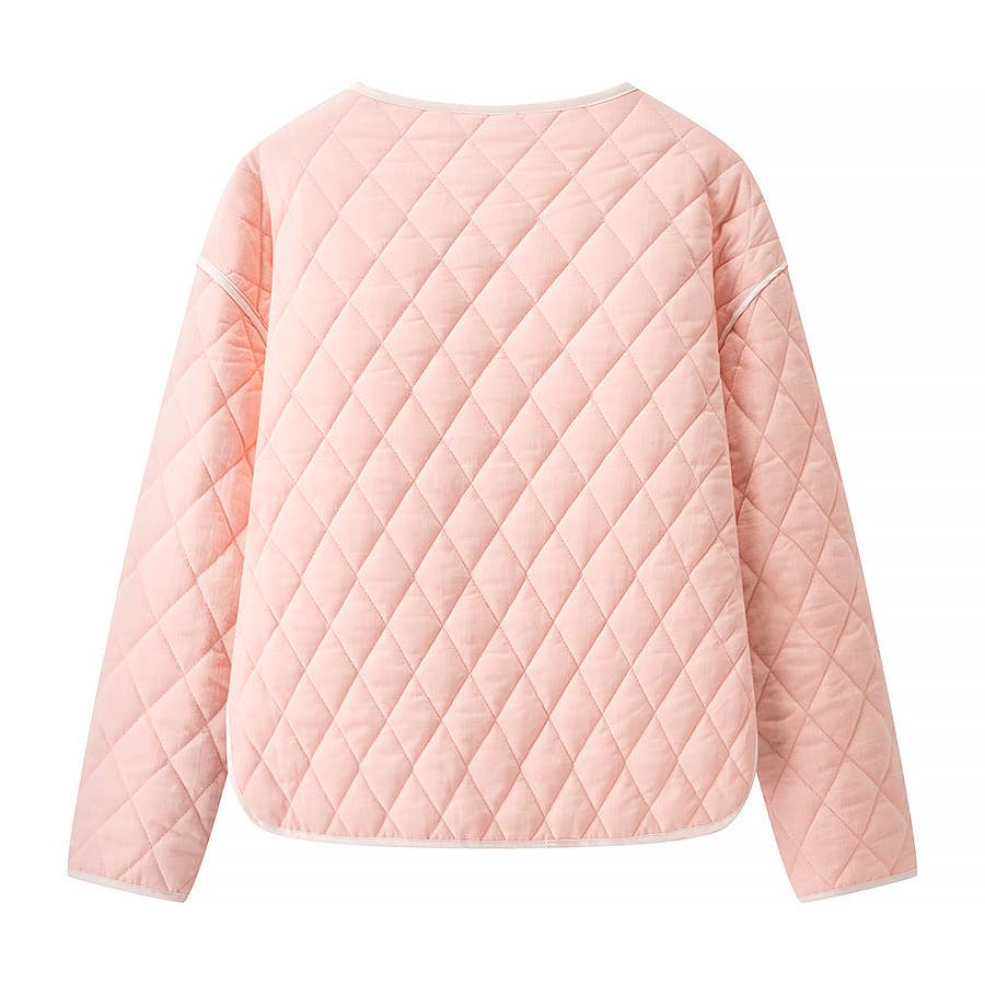 Fashionable casual warm padded coat