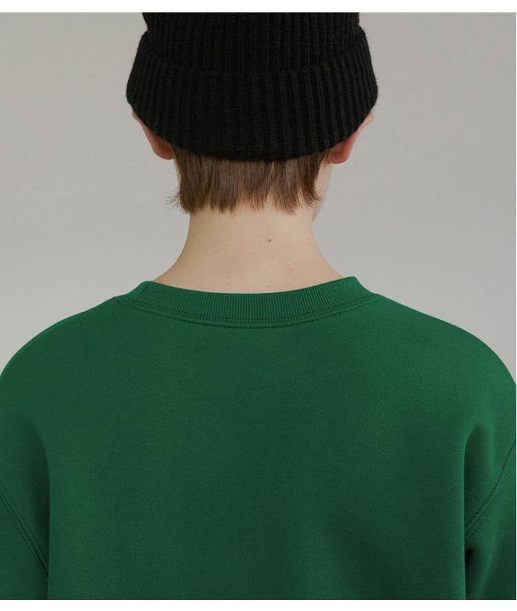 Fleece sweatshirt tight-fitting sweatpants set