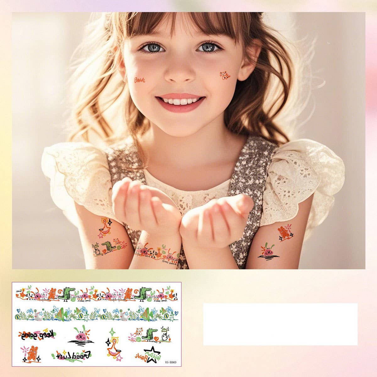 Cute Band Tattoo Stickers ? Waterproof for All