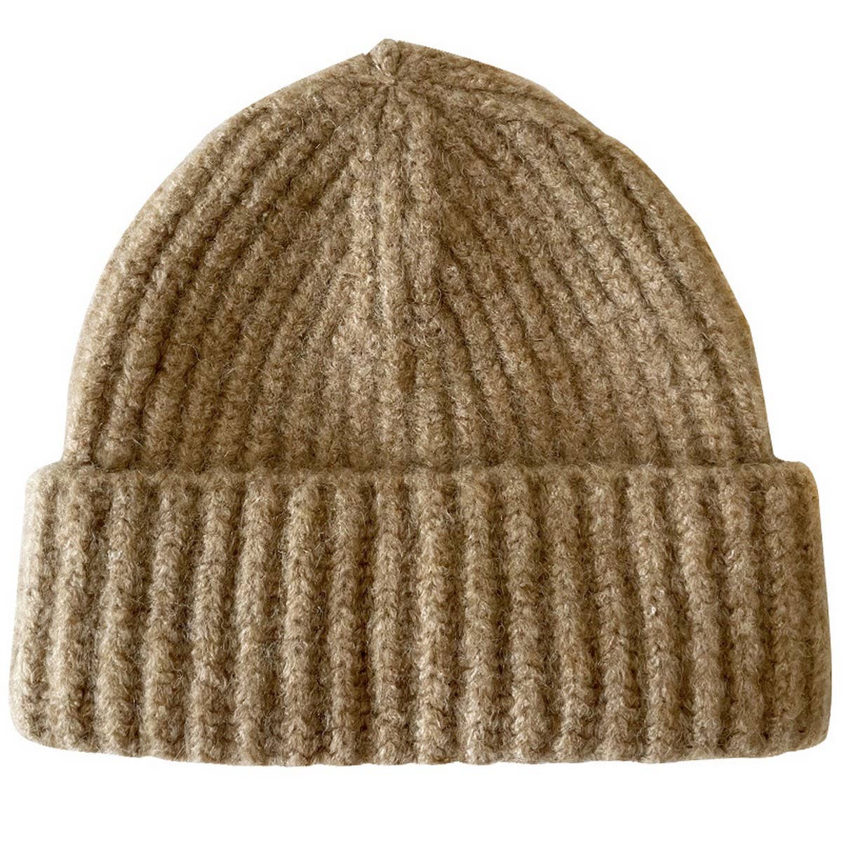 ADULT SIMPLE SOLID COLOR PULLOVER KNITTED HAT_CWAH2053