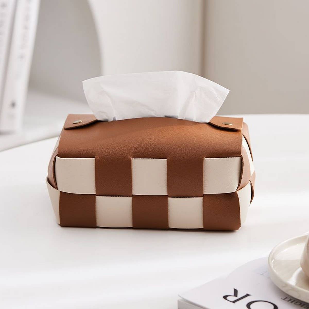 CHESSBOARD TISSUE BOX HOUSEHOLD TISSUE BOX_CWMM2241