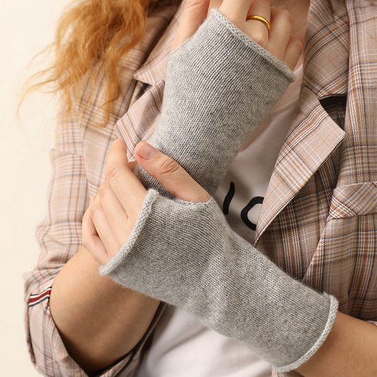 2-in-1 Cashmere Gloves – Full Finger Touchscreen_CWAG0530