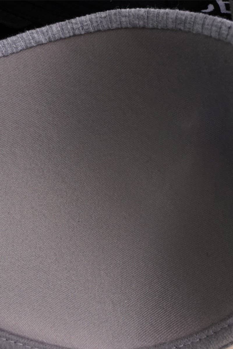 CWMU00269_BLACK COTTON UNDERWIRE SUPPORT BRA