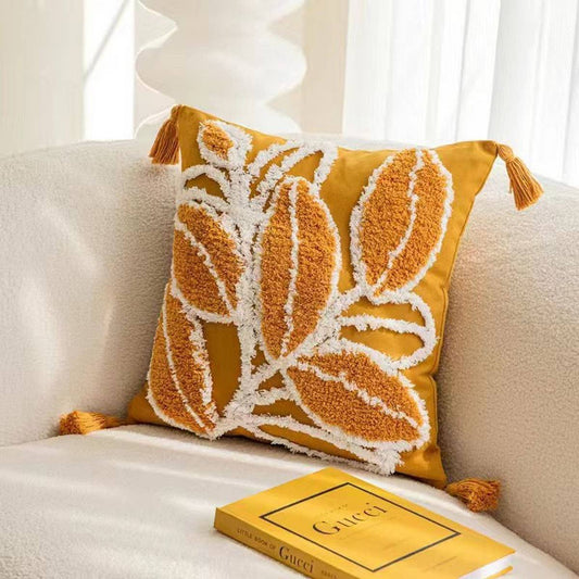 Luxury White Green Sofa Pillow Cover Modern Cushion