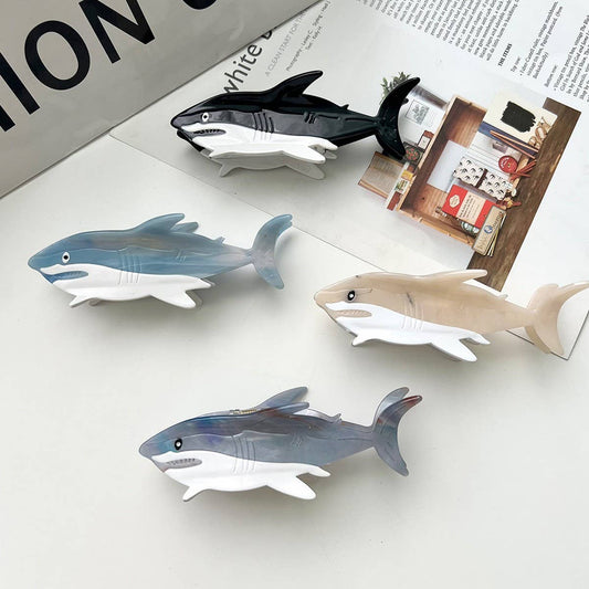 Shark series acetate hairpin, beach hairpin