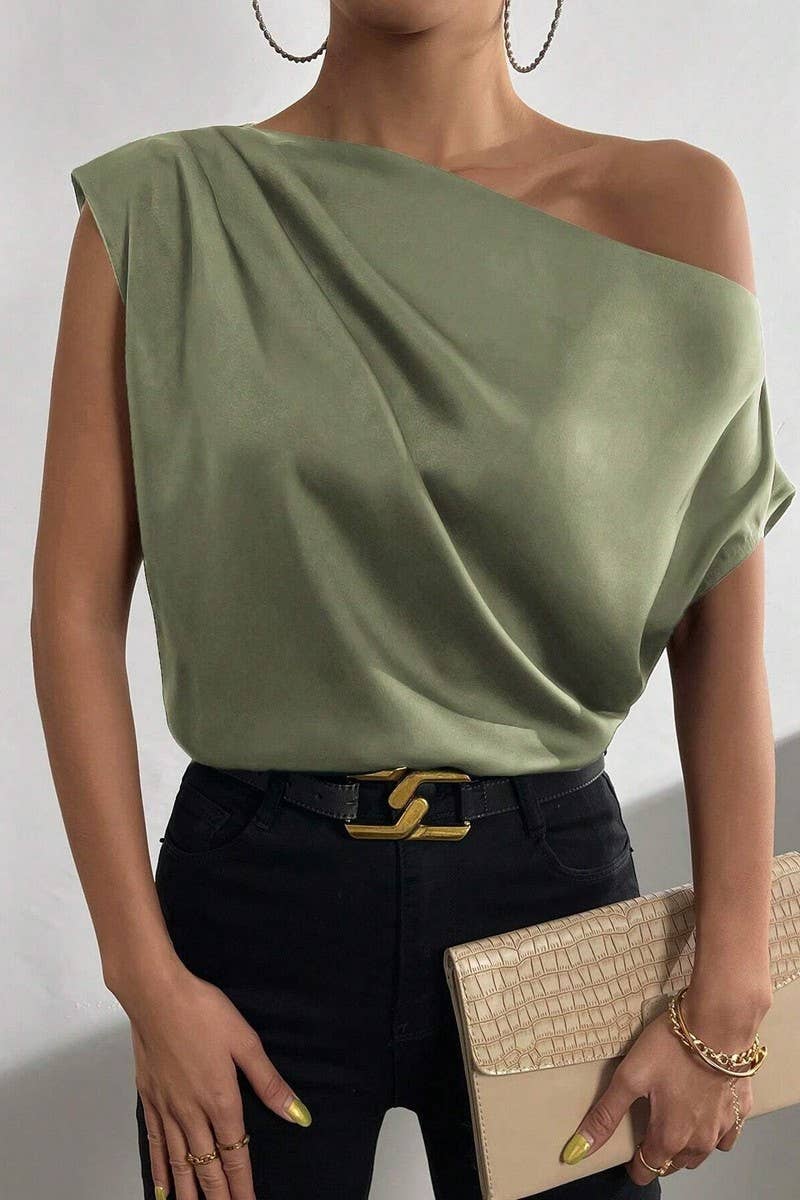 CWTDSS0068_SUMMER FASHION ONE SHOULDER ASYMMETRIC TOP