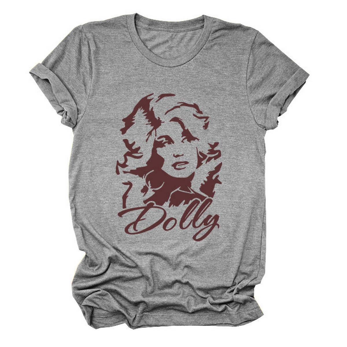Trendy Women¡¯s Tee ? Casual Round Neck Shirt