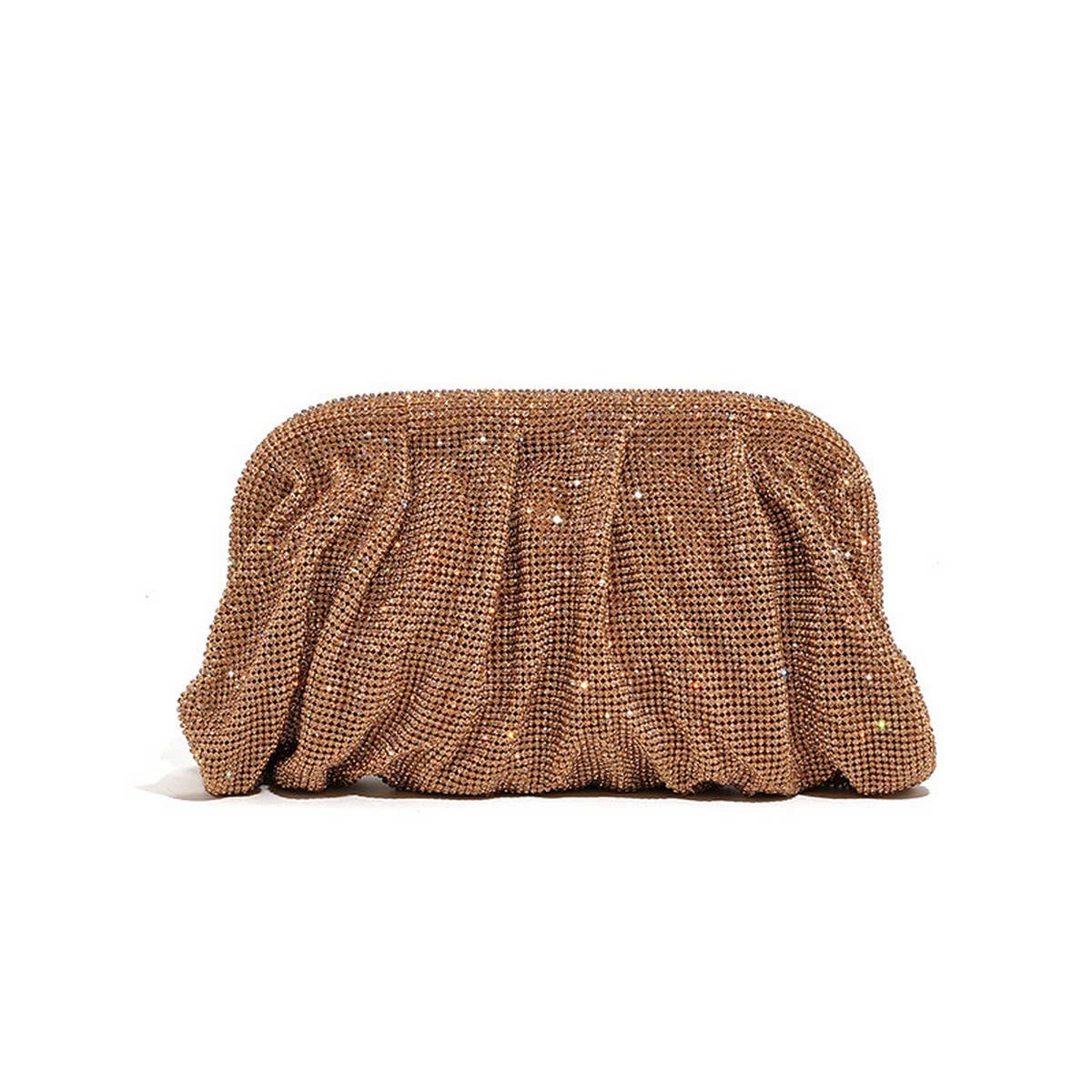 LUXURY HANDMADE RHINESTONE CLOUD CLIP EVENING BAG_CWAB3591