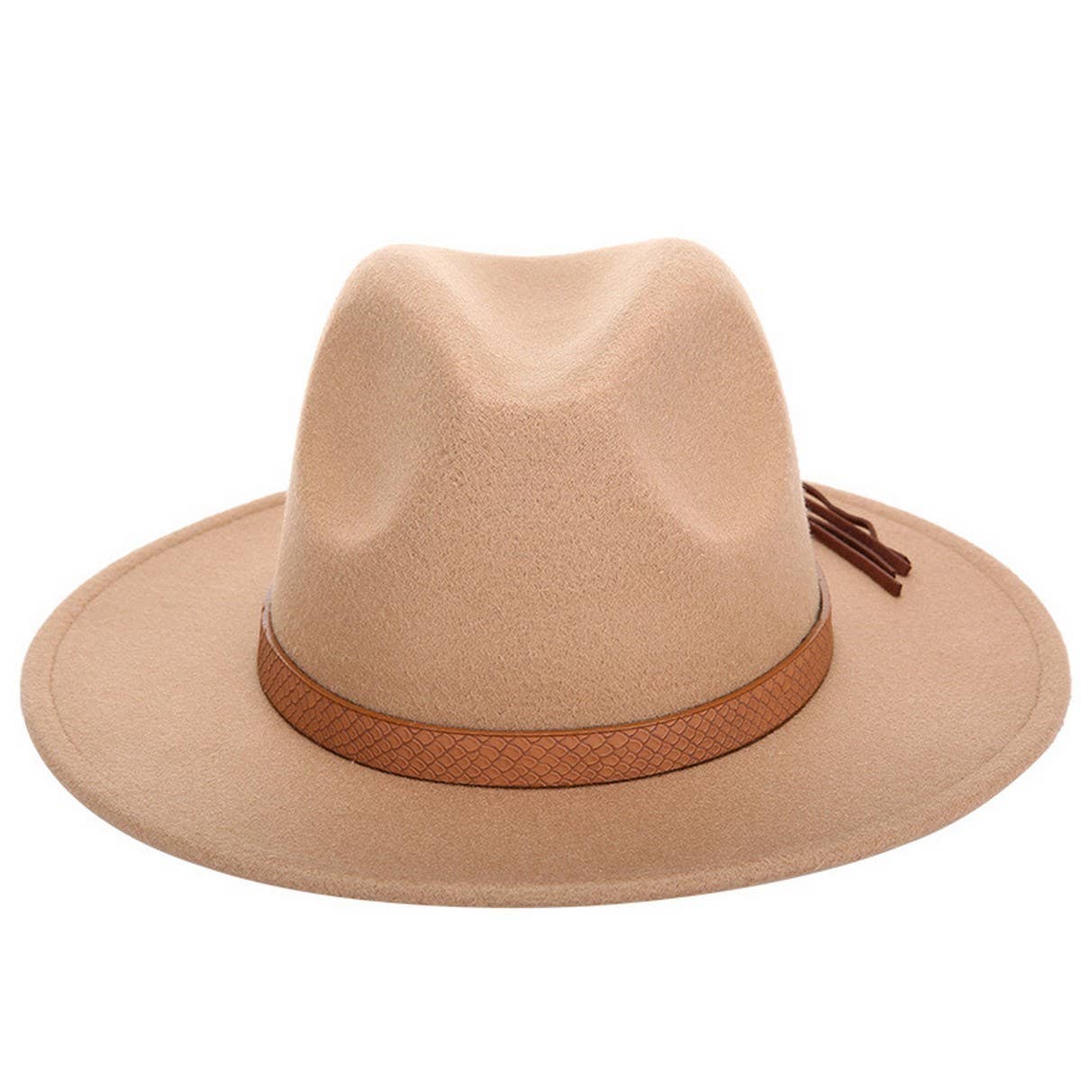 NEW AUTUMN AND WINTER FLAT BRIM JAZZ HAT_CWAH2098