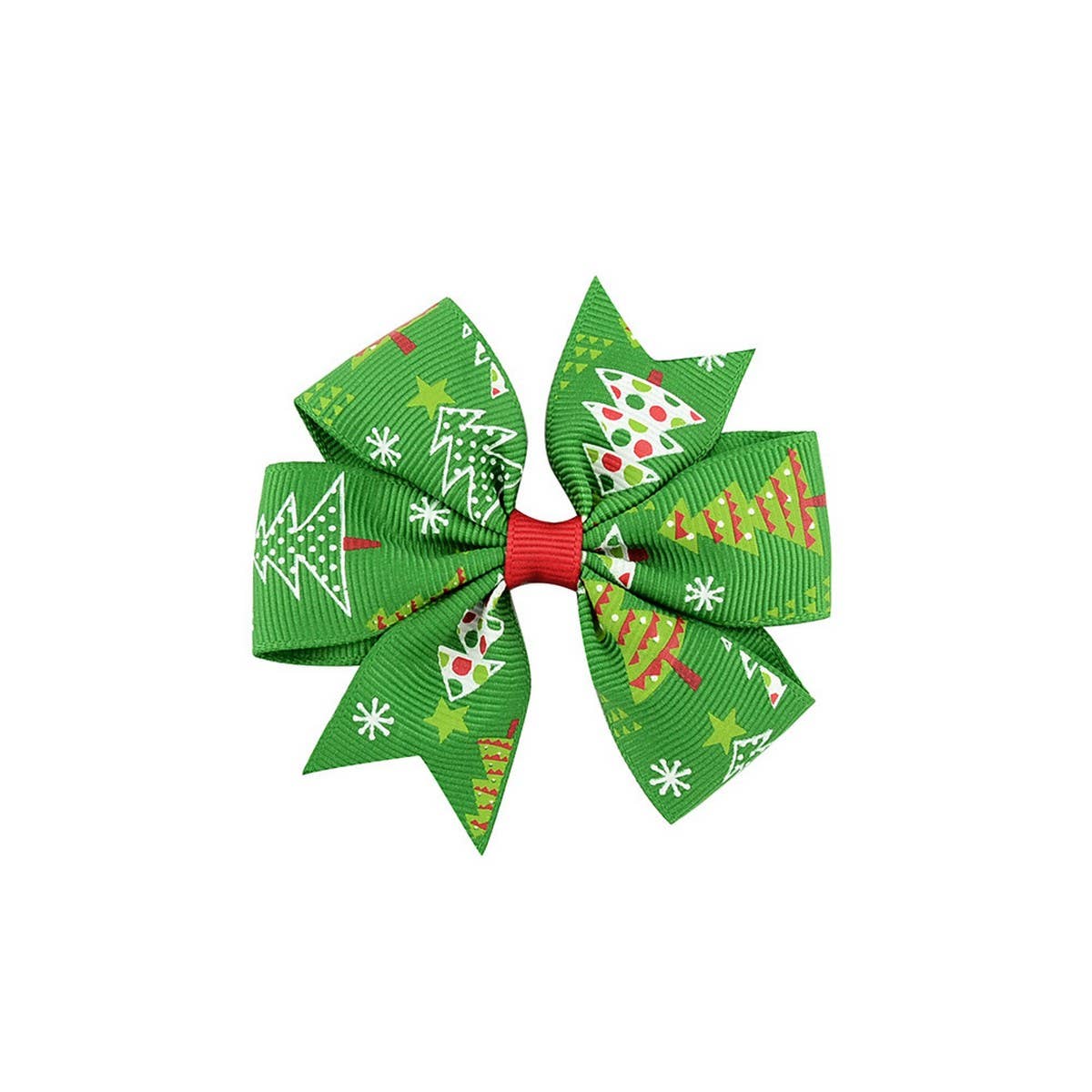 Christmas Snowman Bell Bow Hair Clip for Girls