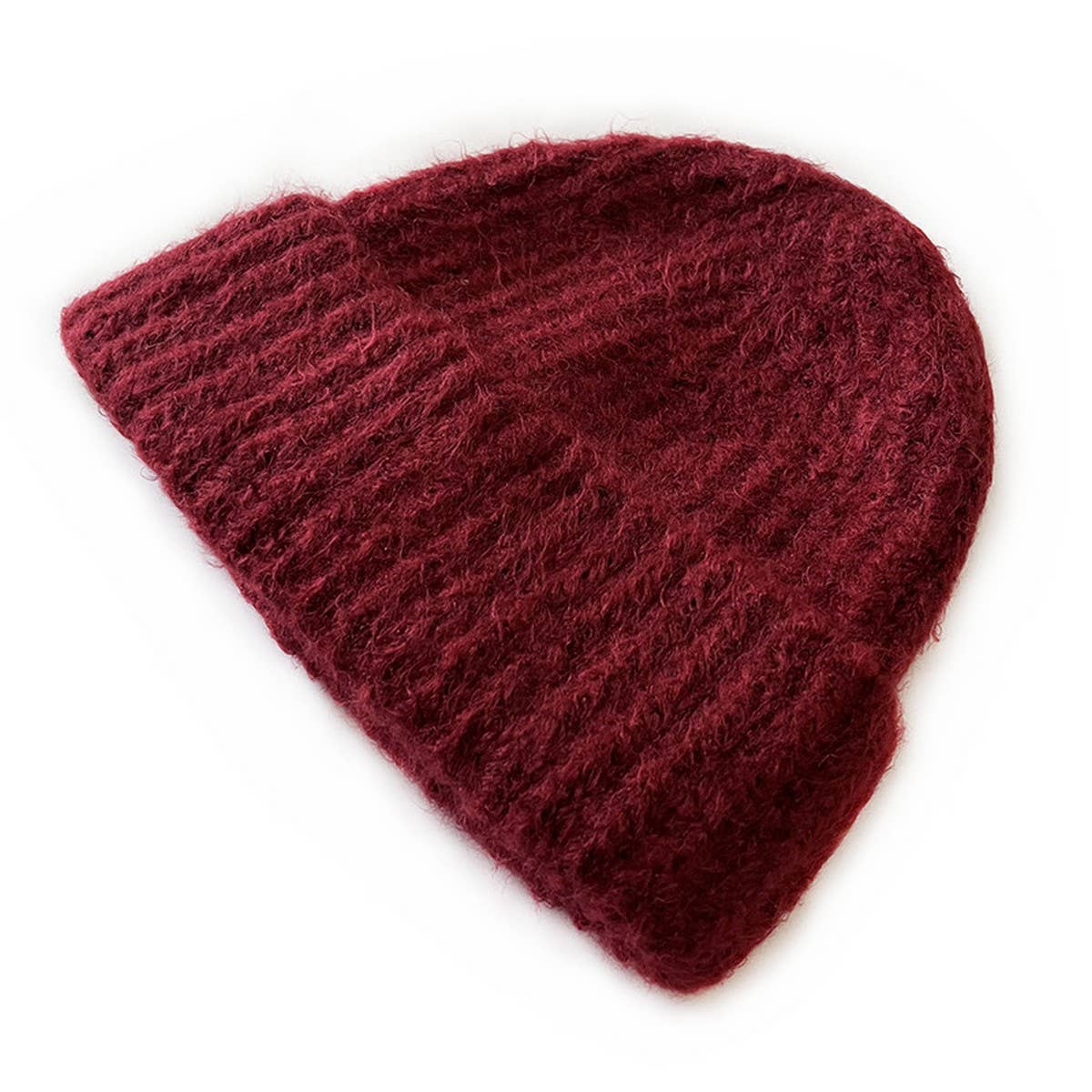 ADULT SIMPLE SOLID COLOR PULLOVER KNITTED HAT_CWAH2053