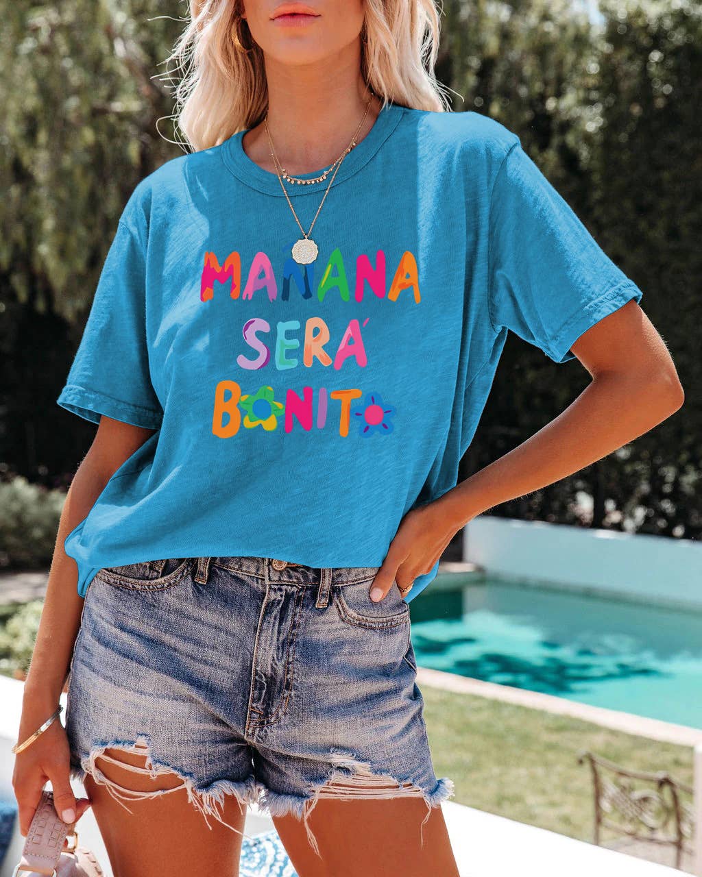 BREATHABLE PRINTED MOTHER'S DAY BLOUSE