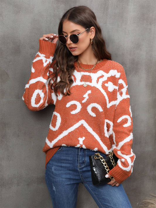 CHRISTMAS SWEATER FASHION KNIT PULLOVER SWEATER