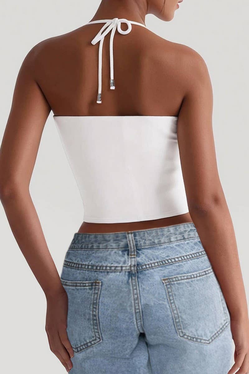 CWTTSL0381_SPORTS BACKLESS SLIM YOGA CAMISOLE