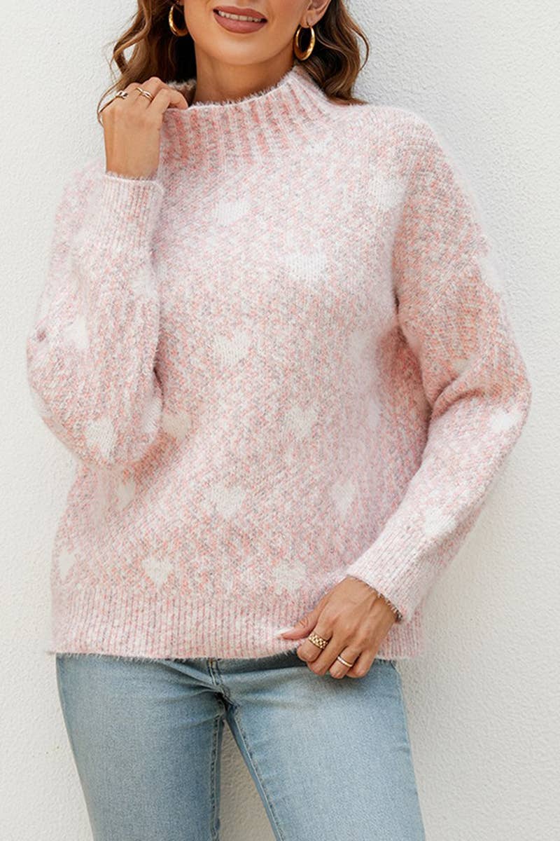 CWOSWL1721_Crew Neck Long Sleeve Pullover Sweater