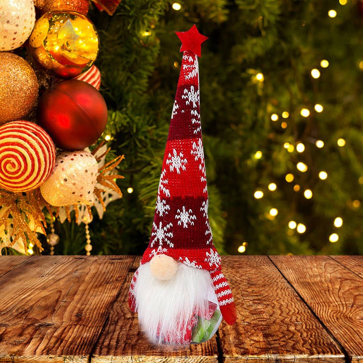 CWMM9414_CHRISTMAS CANDY GIFT BOX DESKTOP DECORATION