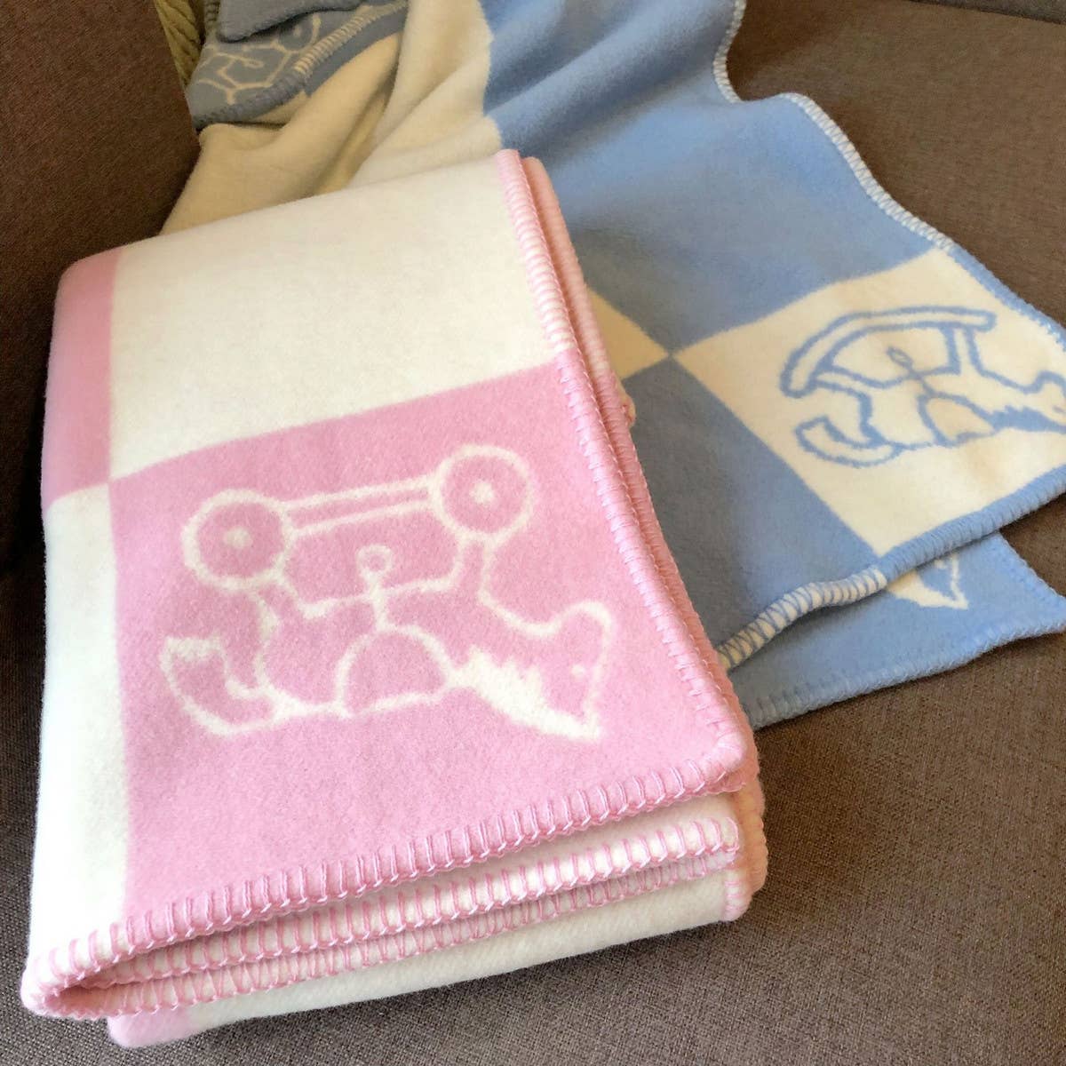 SIMPLE WARM BLANKET SOFA BLANKET KNITTED BLANKET_CWMM0329