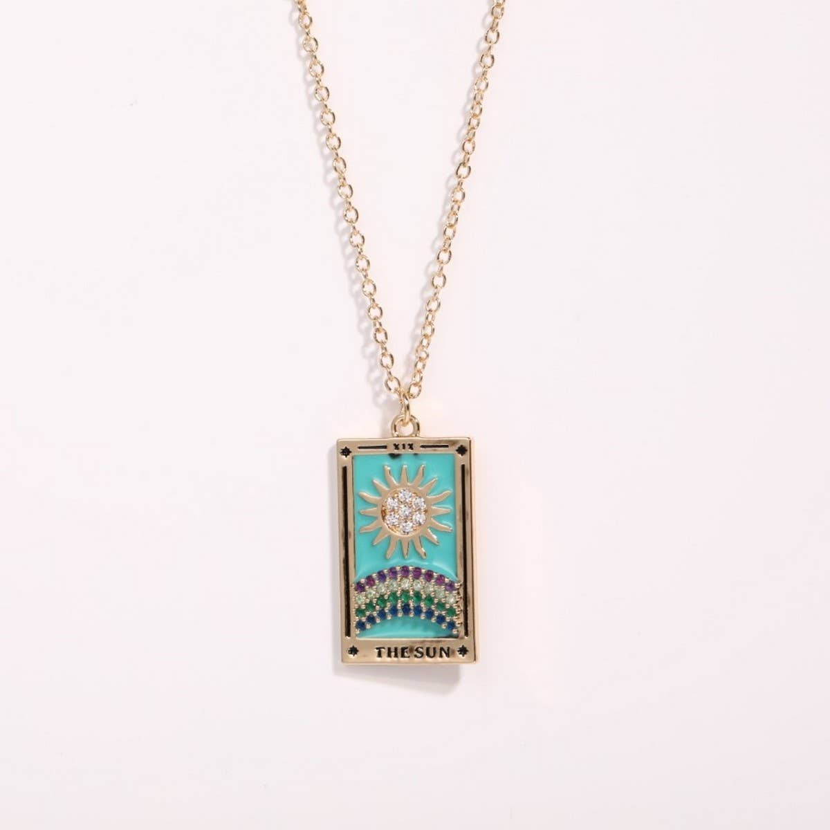WOMEN'S PERSONALIZED VINTAGE TAROT NECKLACE