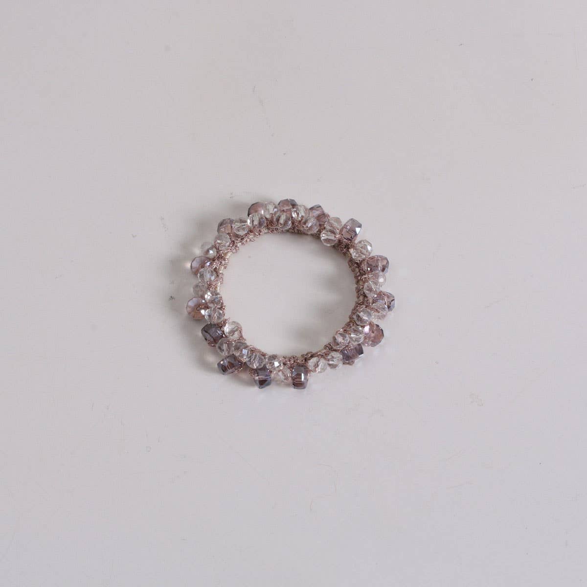 Boho Crystal Hair Tie Simple New Girl Elastic Band_CWAHA6766