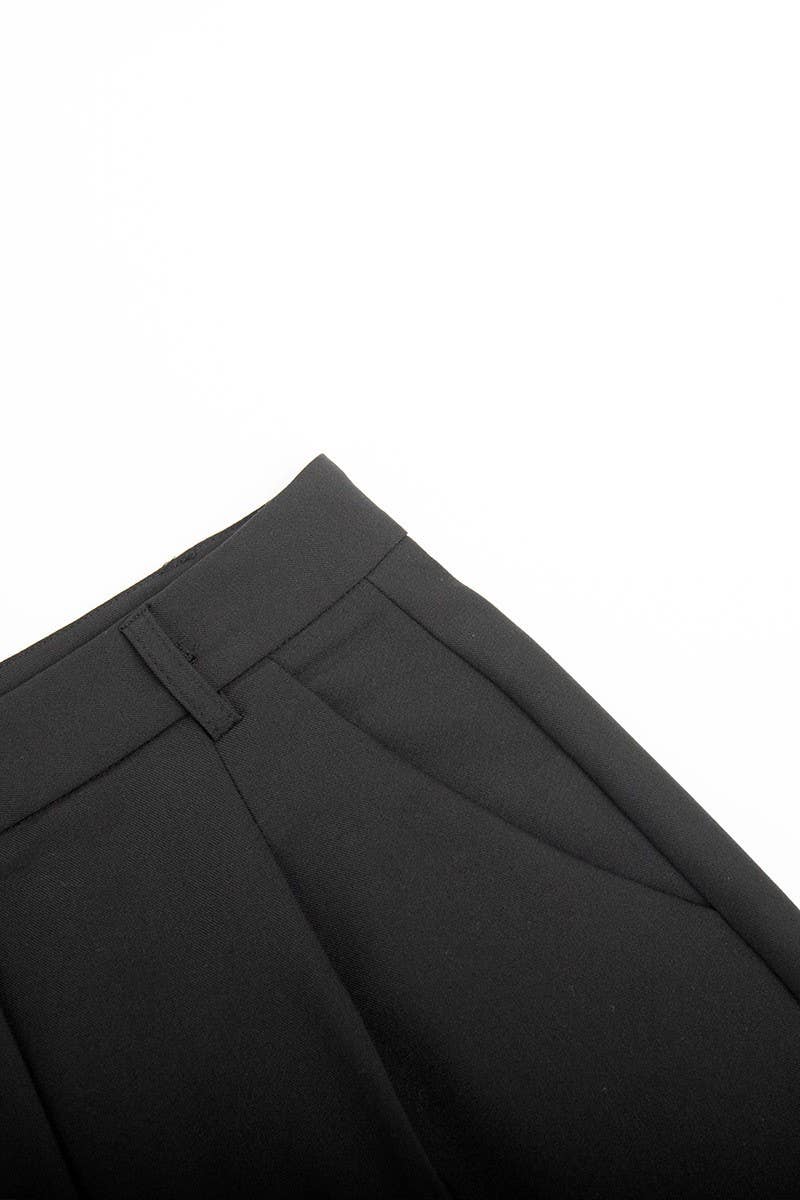 CWBLP2054_ELEGANT HIGH WAIST WIDE LEG OFFICE TROUSERS