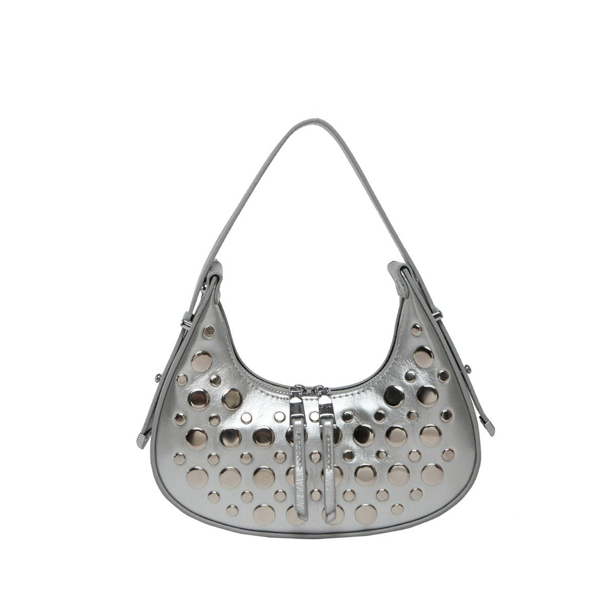 Rivet fashionable casual single-shoulder bag