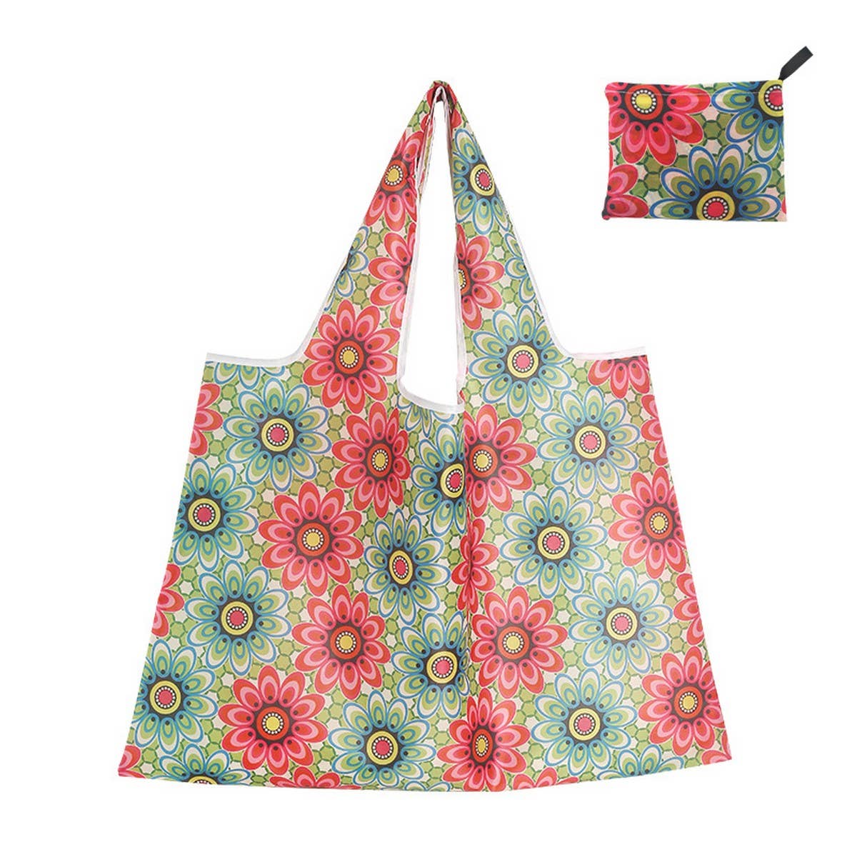 LARGE FOLDABLE CARTOON PRINTED SHOPPING BAG_CWAB3456