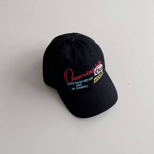 CHILDREN'S STYLISH EMBROIDERED BASEBALL CAP_CWAH2883