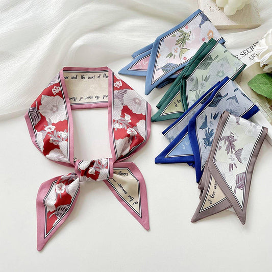 WOMEN VERSATILE PRINTED FLORAL HAIRBAND