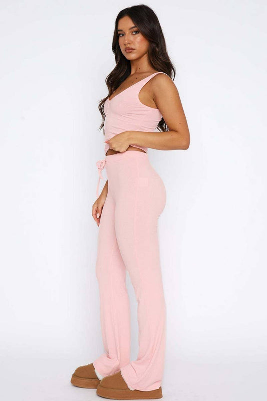 CWSTB0921_SLEEVELESS TOP AND TROUSERS TWO-PIECE SET