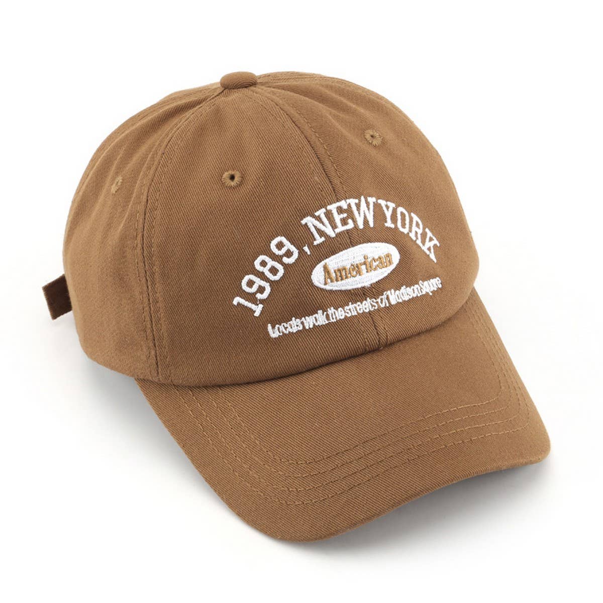 OUTDOOR RETRO LETTER EMBROIDERED BASEBALL CAP_CWAH1856
