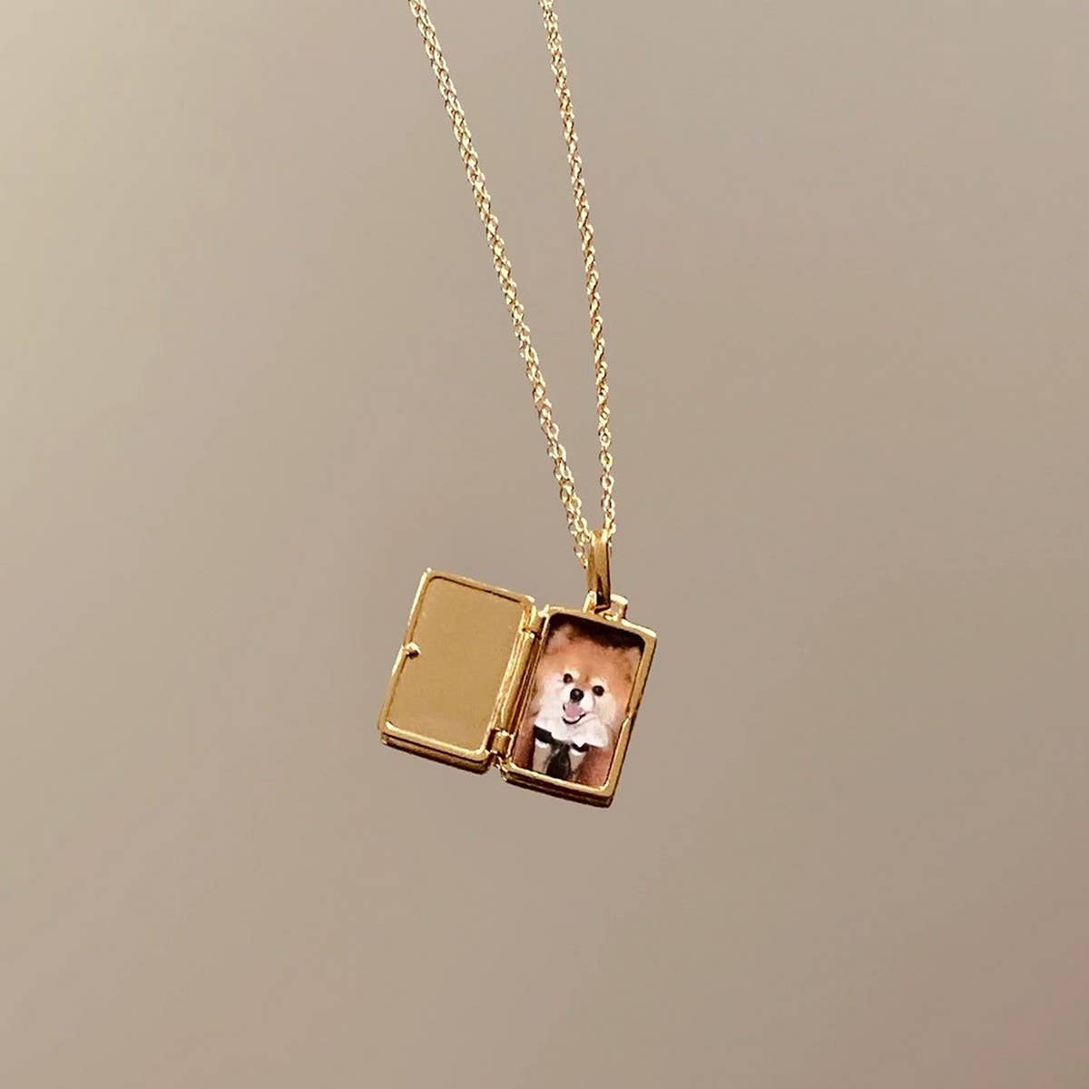 Simple Geometric Magnetic Closure Necklace_CWMM5671