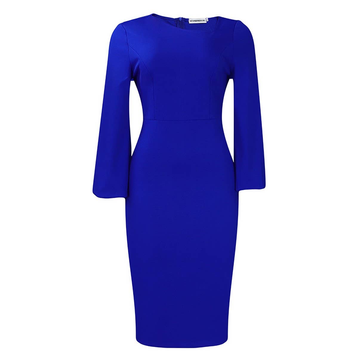 LONG-SLEEVED FASHIONABLE AND ELEGANT TUNIC DRESS