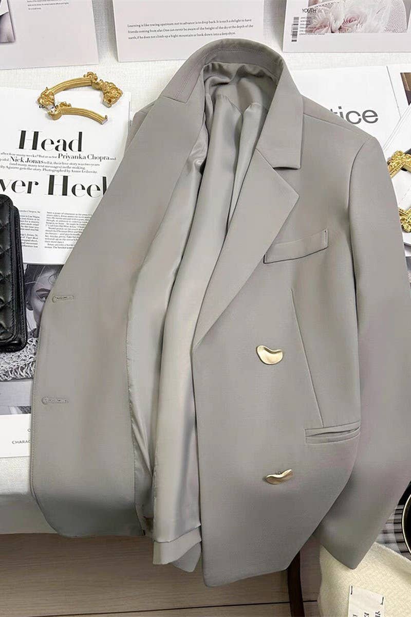 CWOBL0138_SOLID COLOR METAL BUTTON LAPEL COMMUTER SUIT