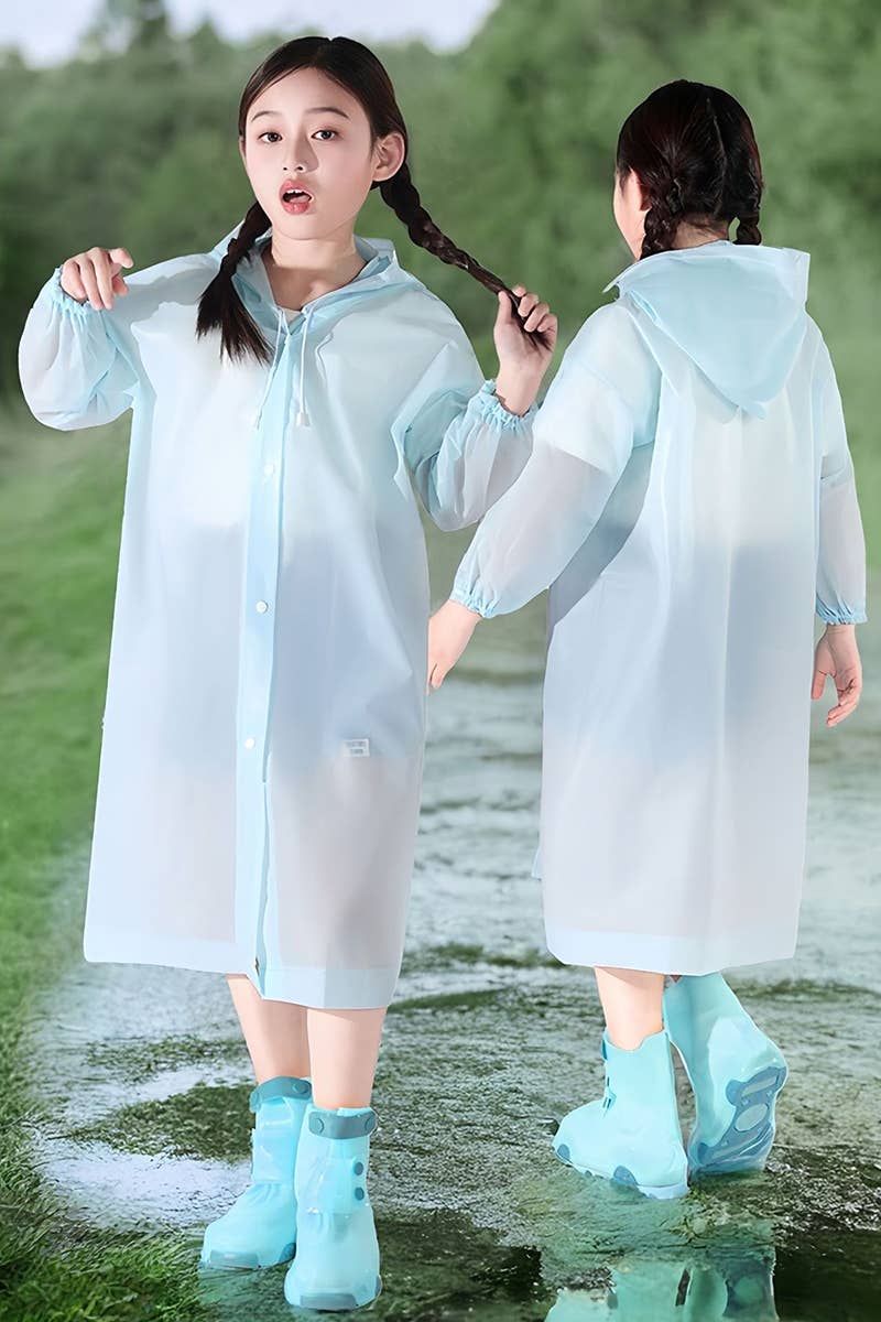 CWMM8548_OUTDOOR FULL BODY RAINPROOF CHILDREN'S RAINCOAT