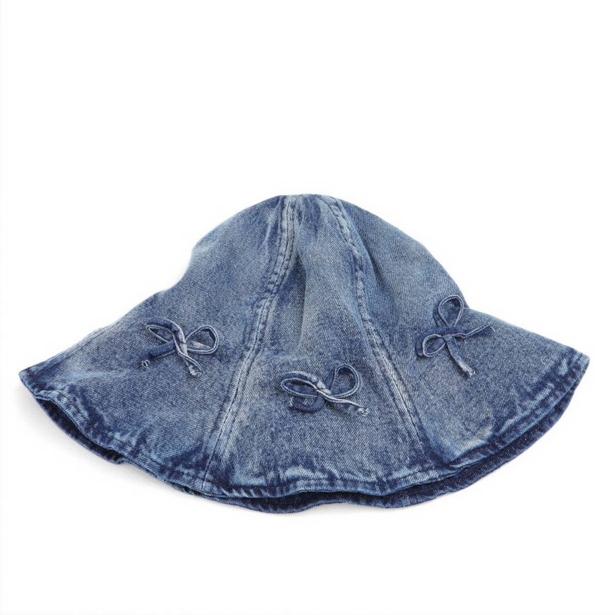 FRESH BOW RETRO WASHED BUCKET HAT_CWAH1547